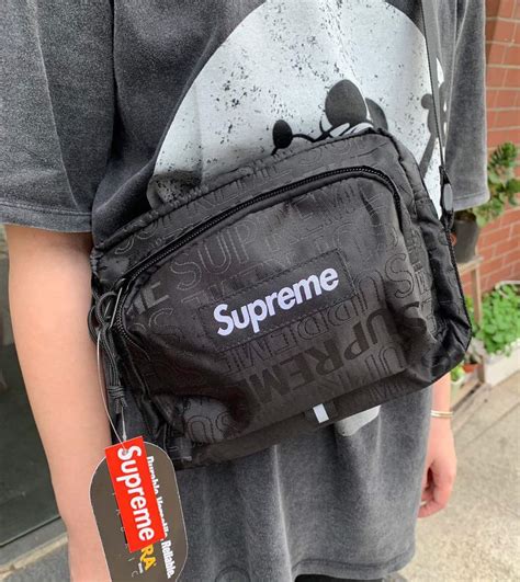 supreme shoulder bag teal ss17 fake|is a supreme bag genuine.